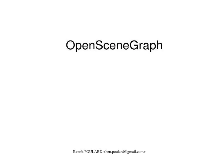 openscenegraph