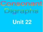 Unit 22 - slide 1