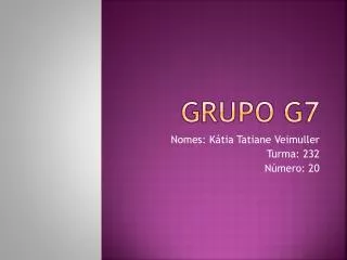 grupo g7