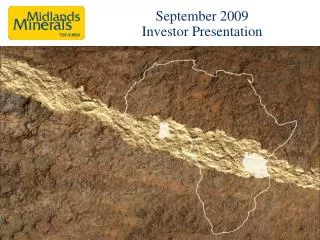 September 2009 Investor Presentation