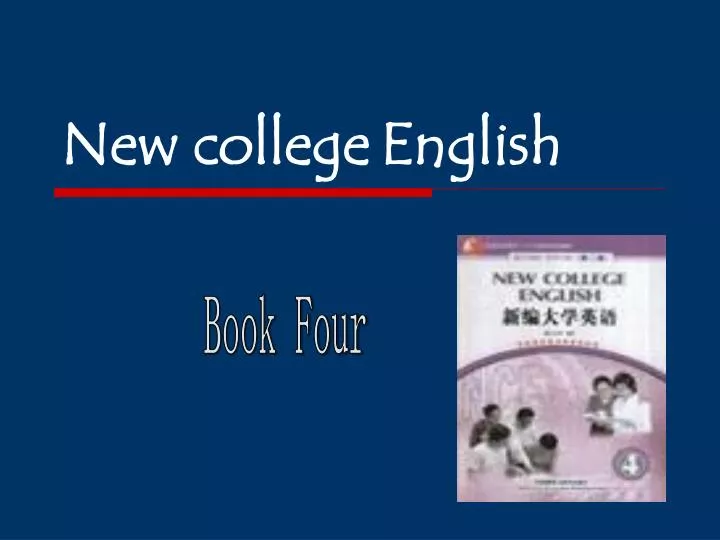new college english