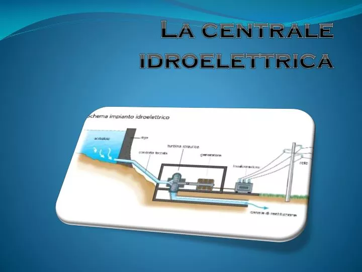 la centrale idroelettrica