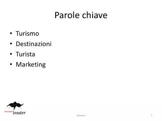 parole chiave