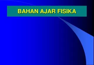 bahan ajar fisika