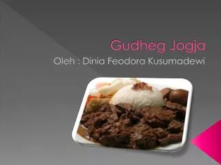 gudheg jogja