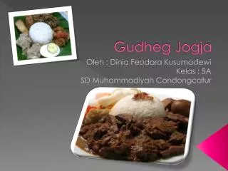 gudheg jogja