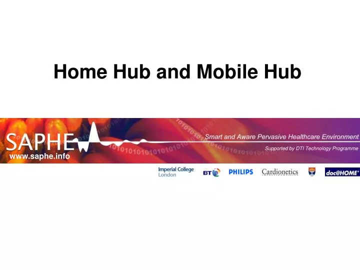 home hub and mobile hub