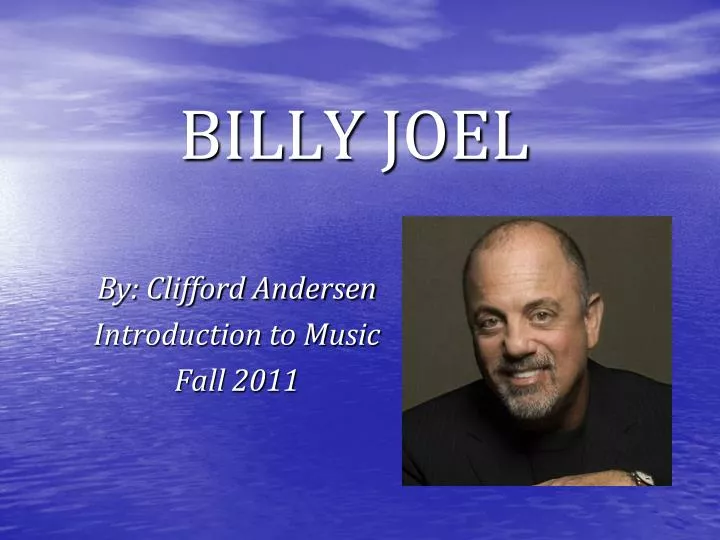 billy joel