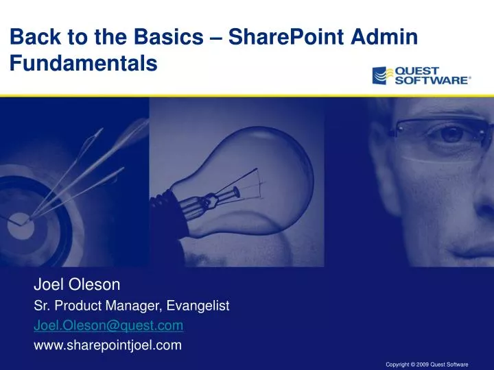 back to the basics sharepoint admin fundamentals