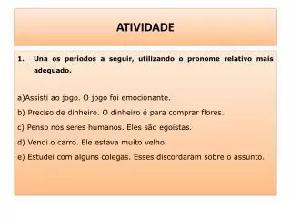 atividade