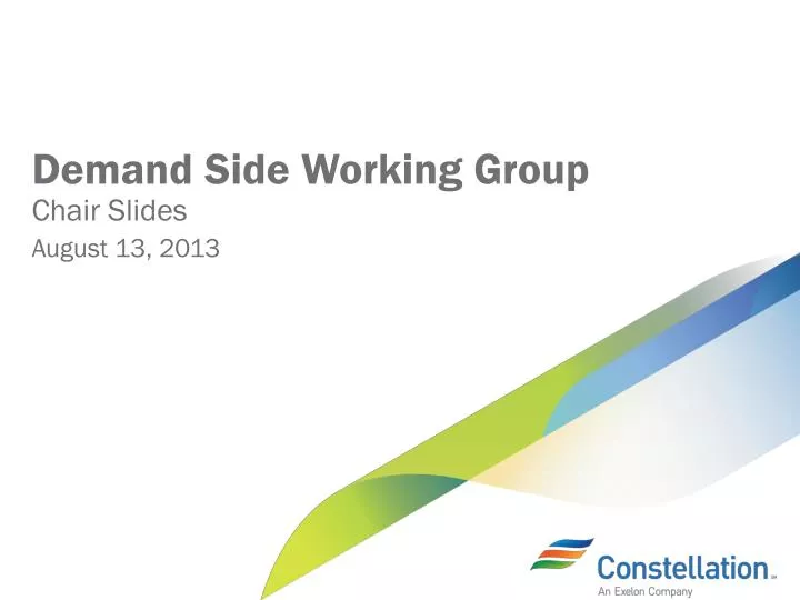demand side working group