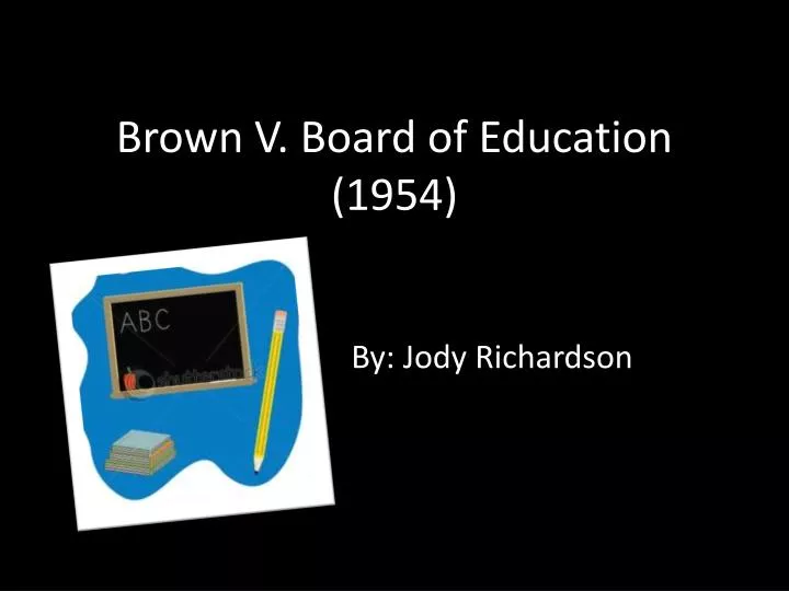 brown v board of education 1954