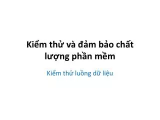 ki m th v m b o ch t l ng ph n m m