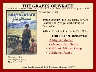 THE GRAPES OF WRATH