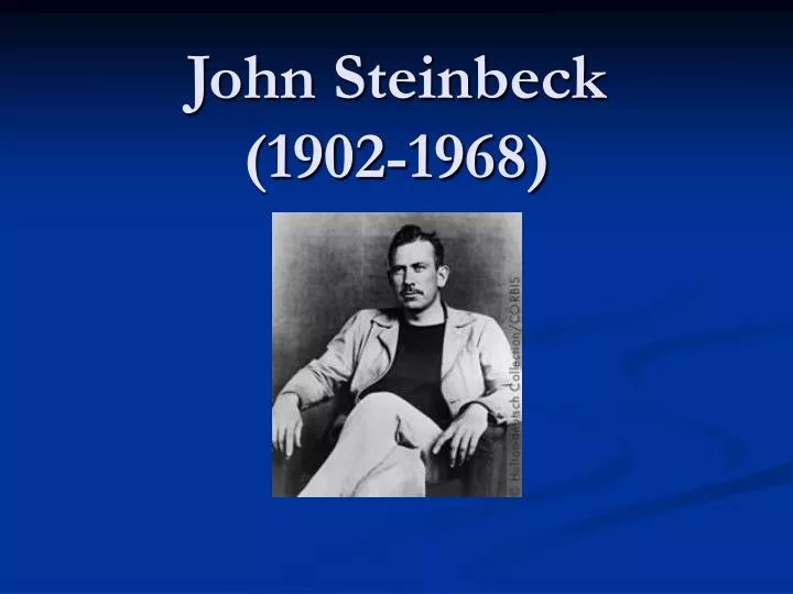 john steinbeck 1902 1968