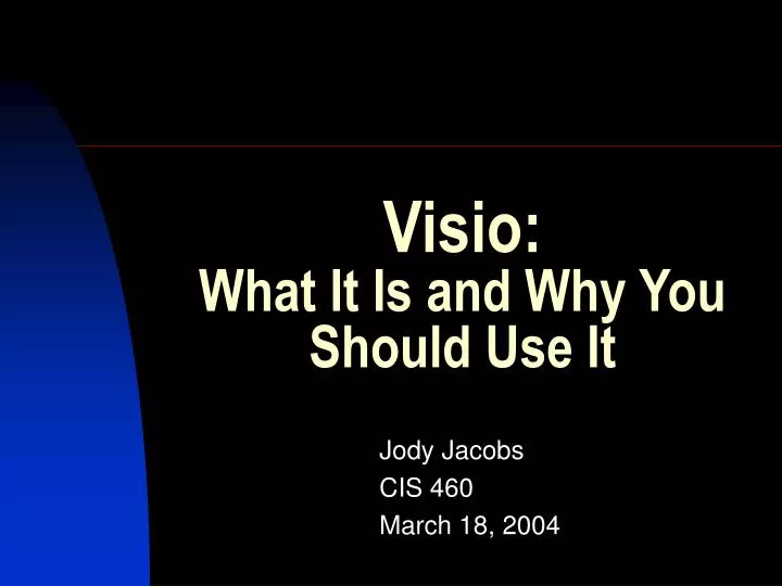 visio what it is and why you should use it