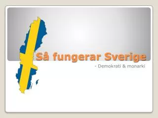 s fungerar sverige
