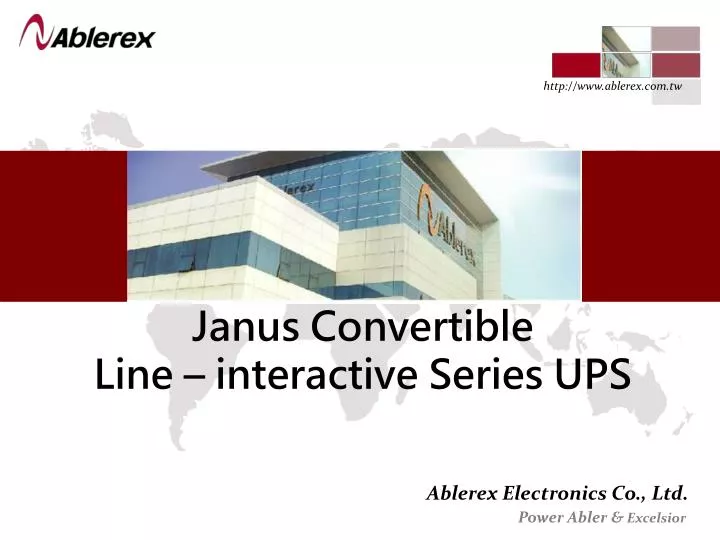 janus convertible line interactive series ups