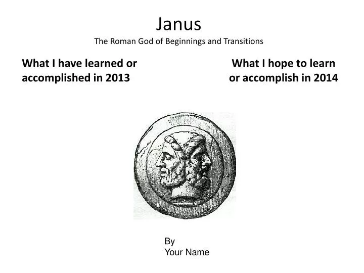janus the roman god of beginnings and transitions
