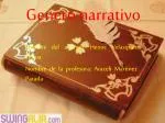 Genero narrativo - slide 1