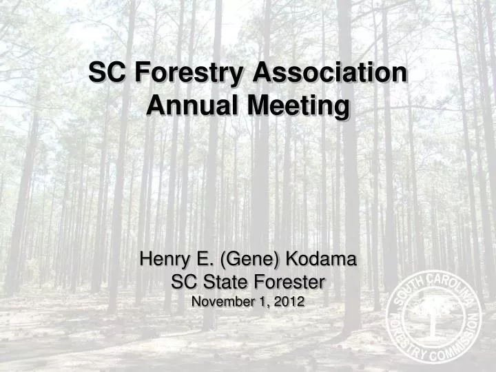 sc forestry association annual meeting