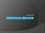 VERSICULOS BIBLICOS - slide 1