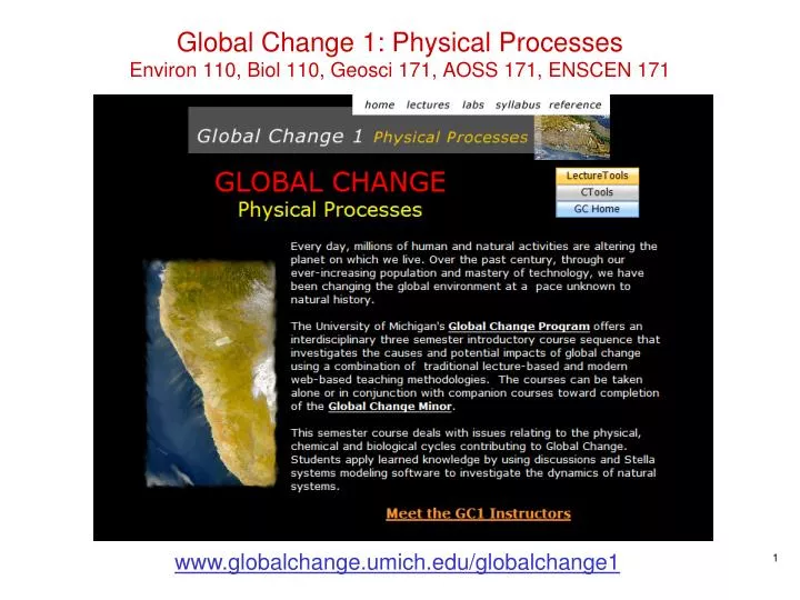 global change 1 physical processes environ 110 biol 110 geosci 171 aoss 171 enscen 171