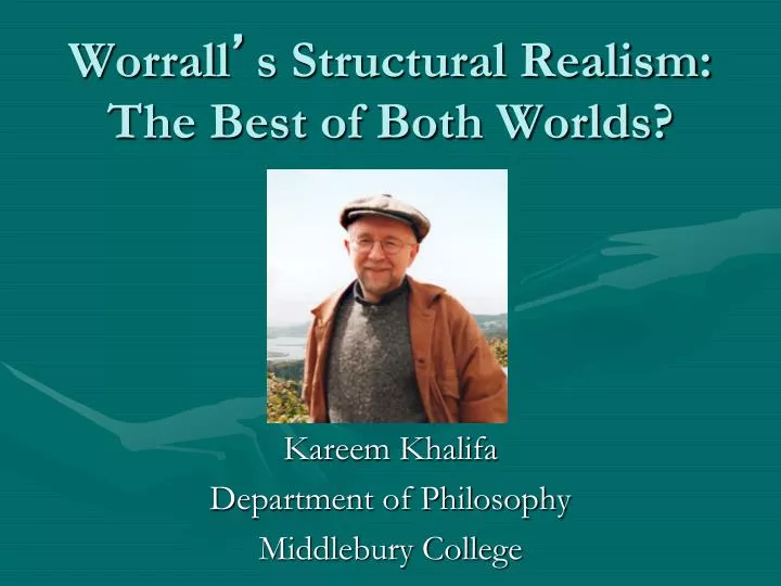worrall s structural realism the best of both worlds