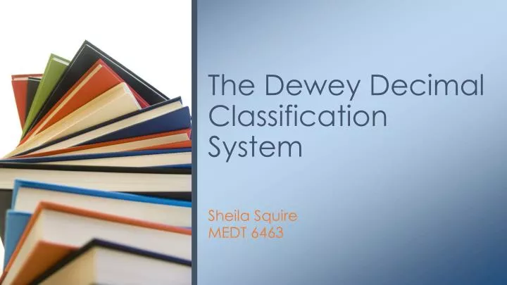 the dewey decimal classification system
