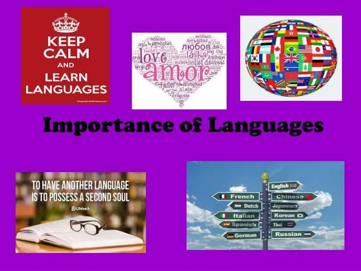importance of languages