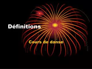 d finitions