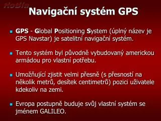 naviga n syst m gps