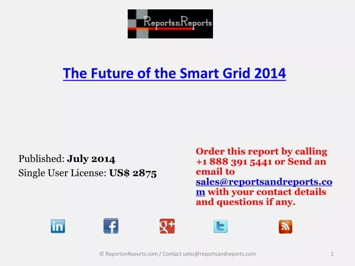 the future of the smart grid 2014