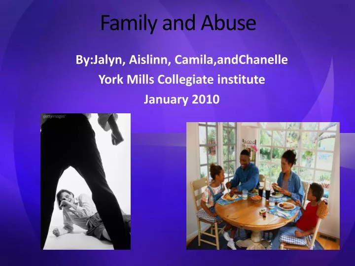 family and abuse