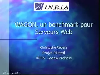 wagon un benchmark pour serveurs web