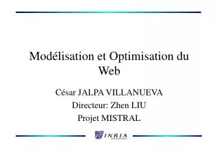 mod lisation et optimisation du web