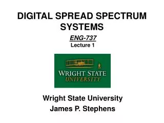 DIGITAL SPREAD SPECTRUM SYSTEMS