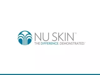 Nu Skin is the Premier Anti-Aging Company