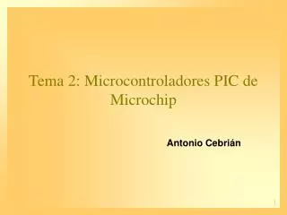 tema 2 microcontroladores pic de microchip