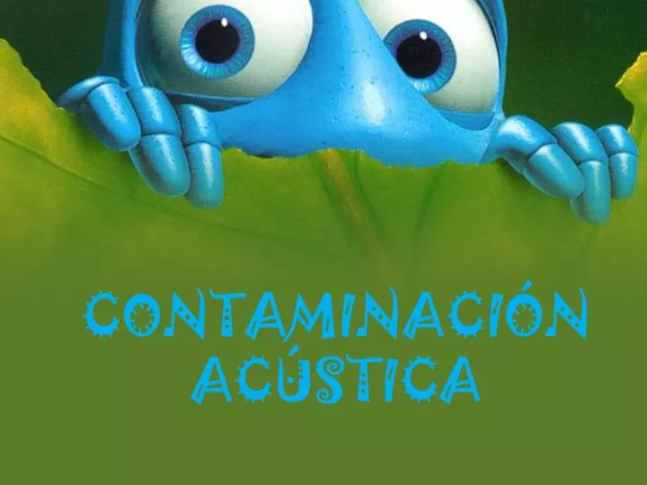 contaminaci n ac stica