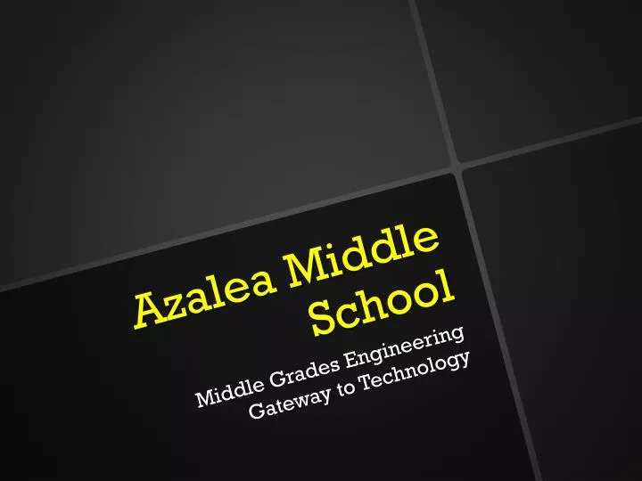 azalea middle school