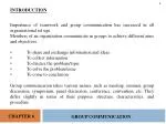 GROUP COMMUNICATION - slide 1