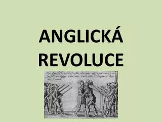 anglick revoluce