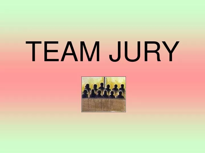 team jury