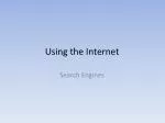 Using the Internet - slide 1