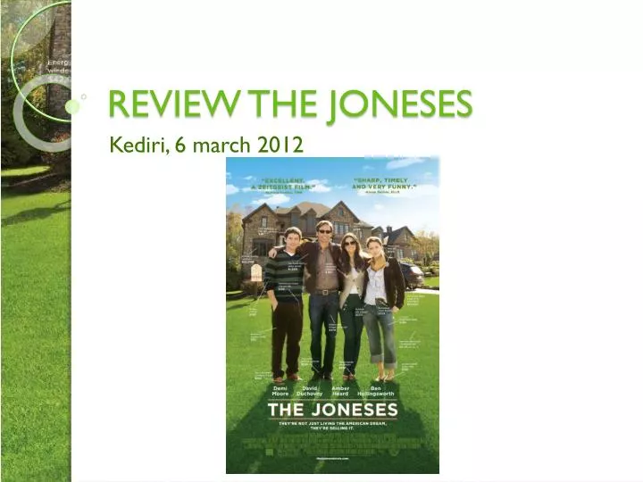 review the joneses