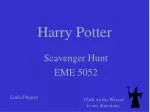 Harry Potter - slide 1