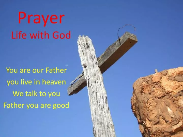 prayer life with god