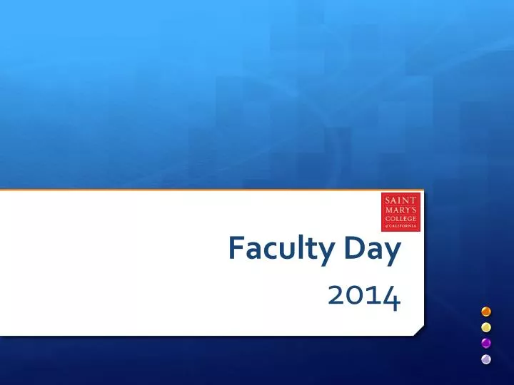 faculty day 2014