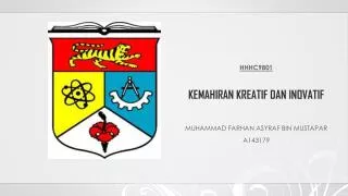 hhhc9801 kemahiran kreatif dan inovatif